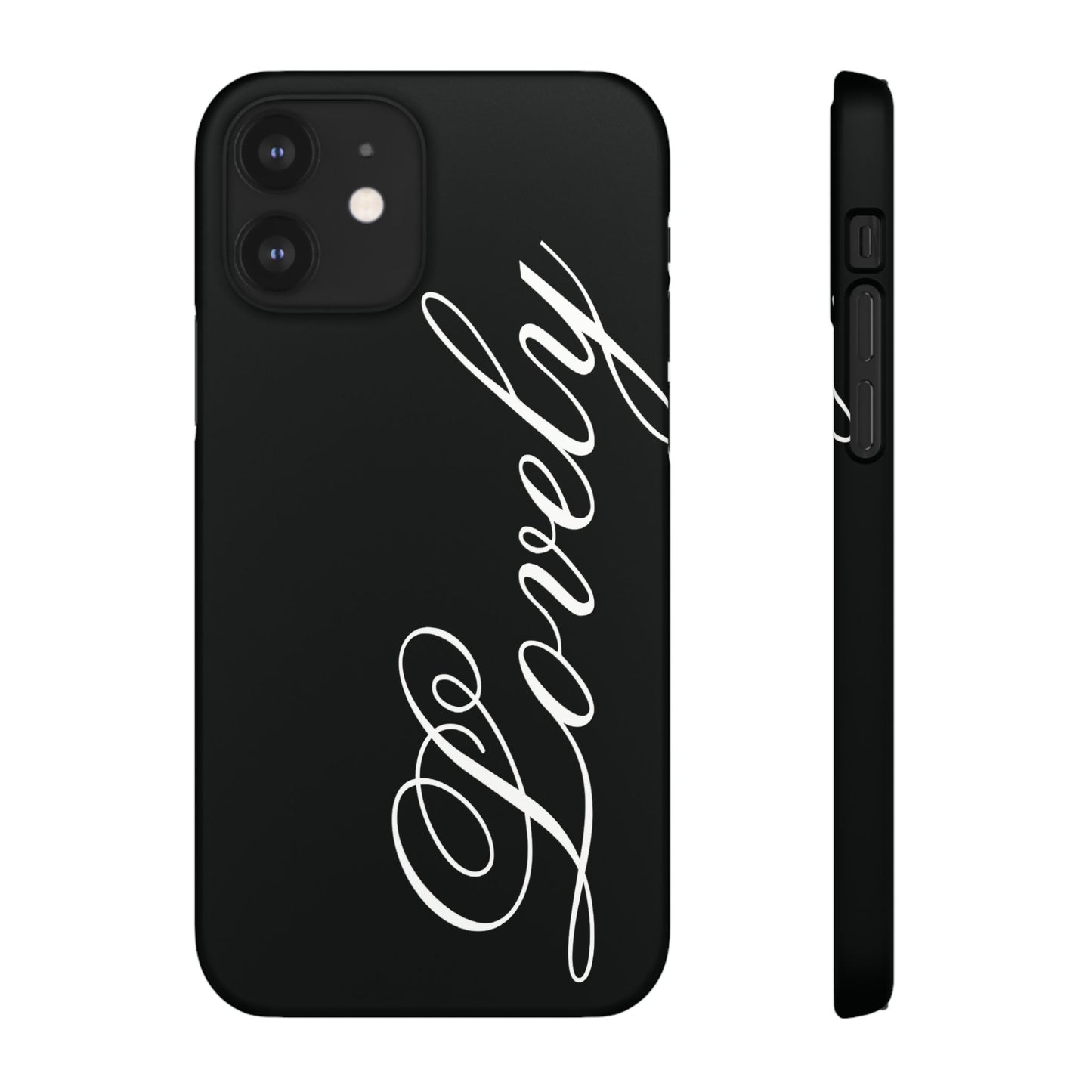 Lovely phone case black