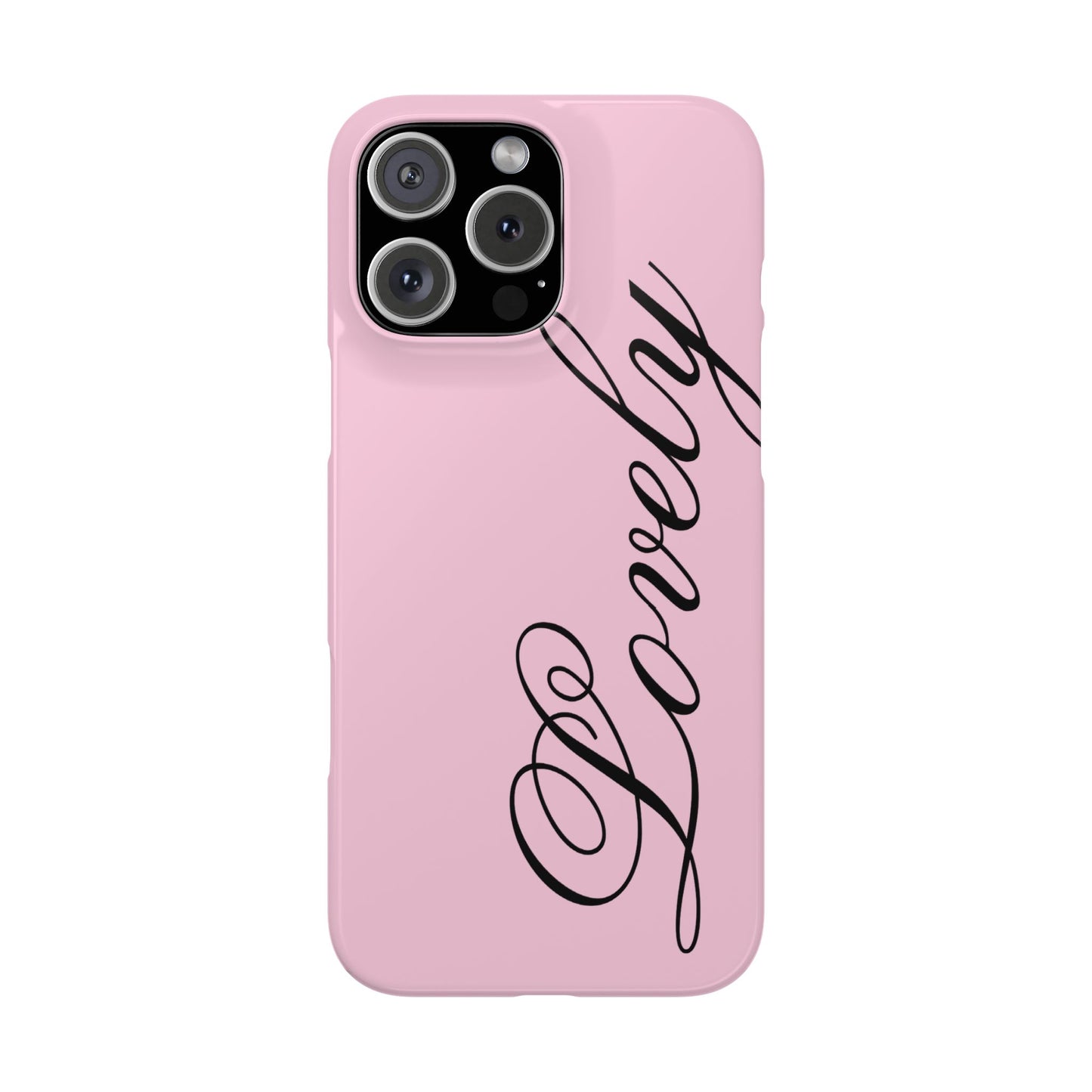 Lovely phone case pink
