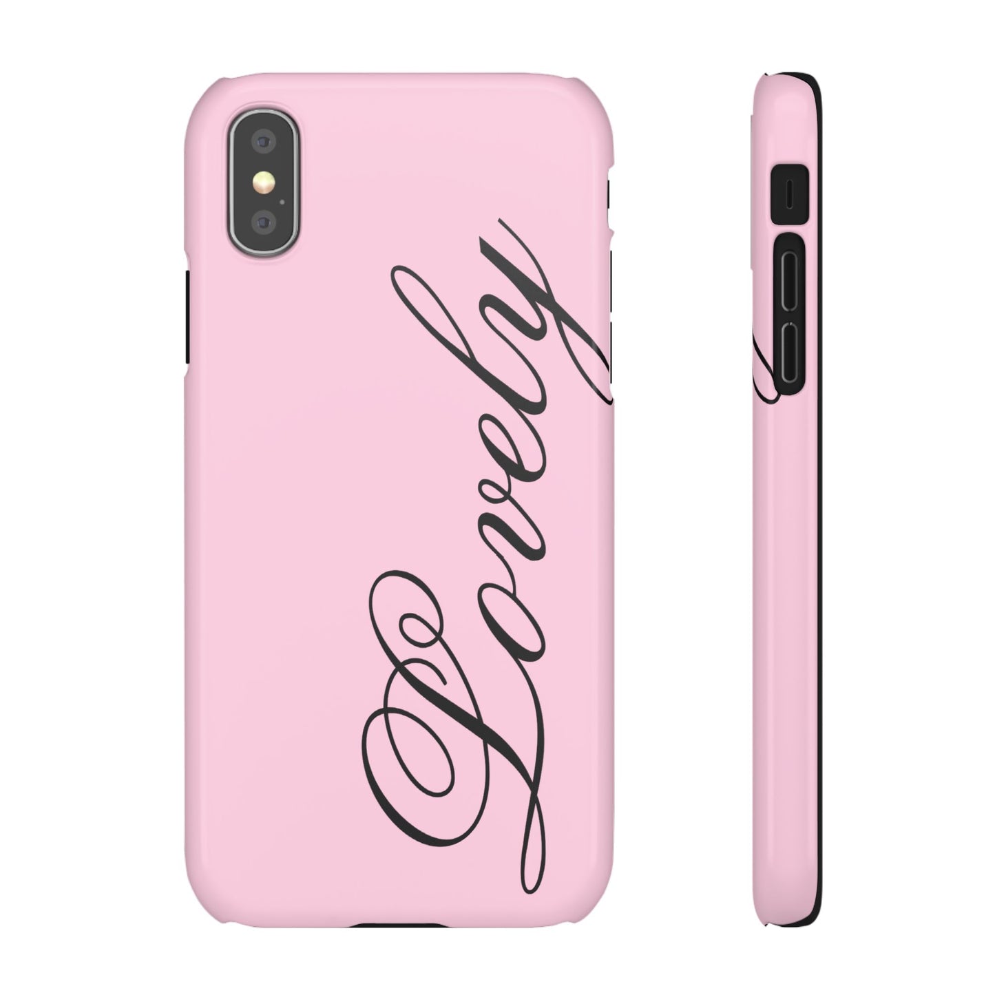 Lovely phone case pink