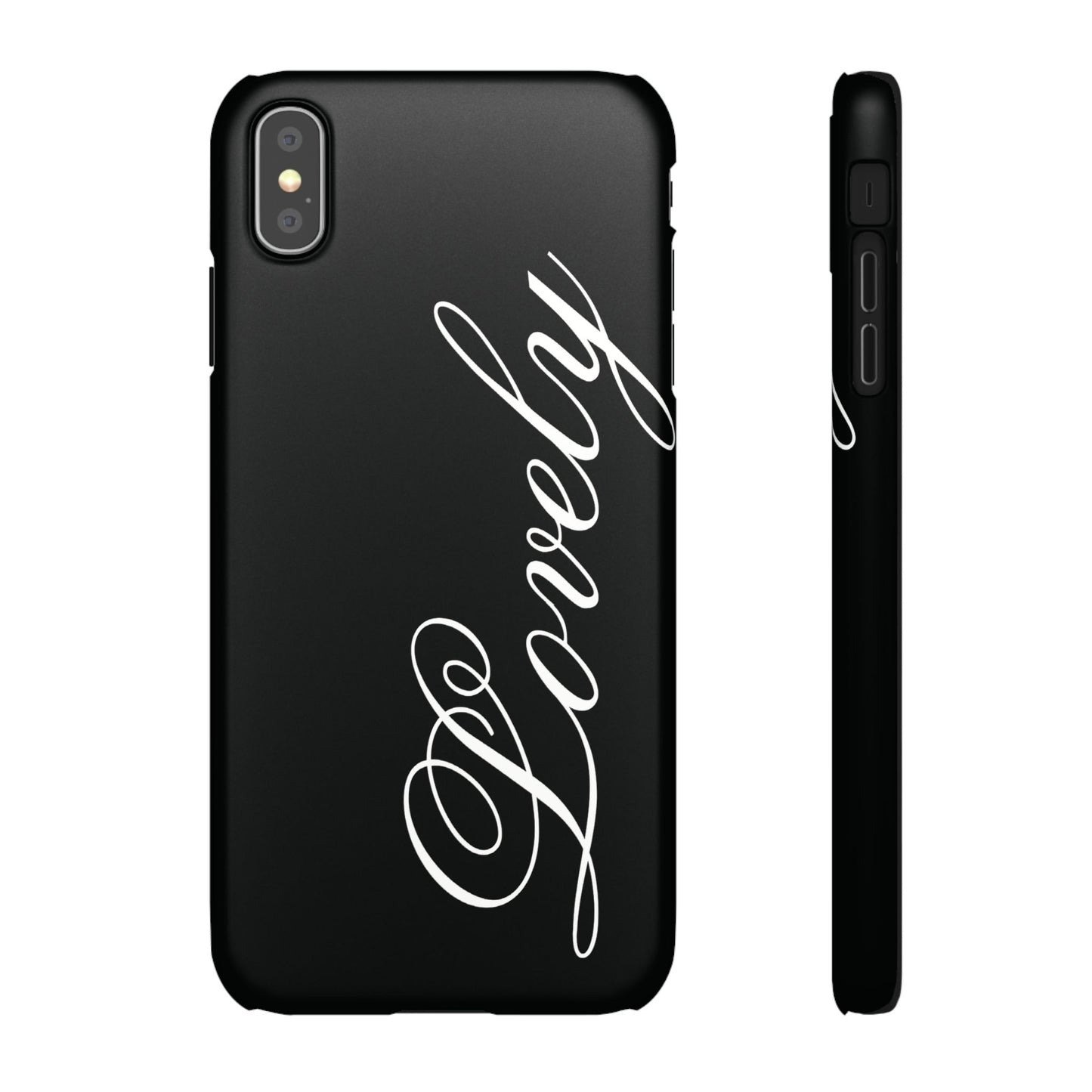 Lovely phone case black