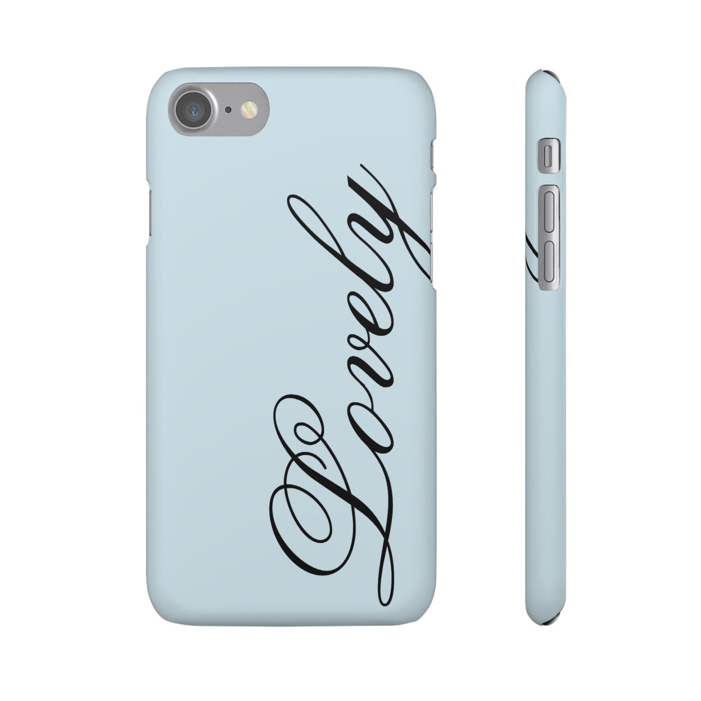Lovely phone case blue