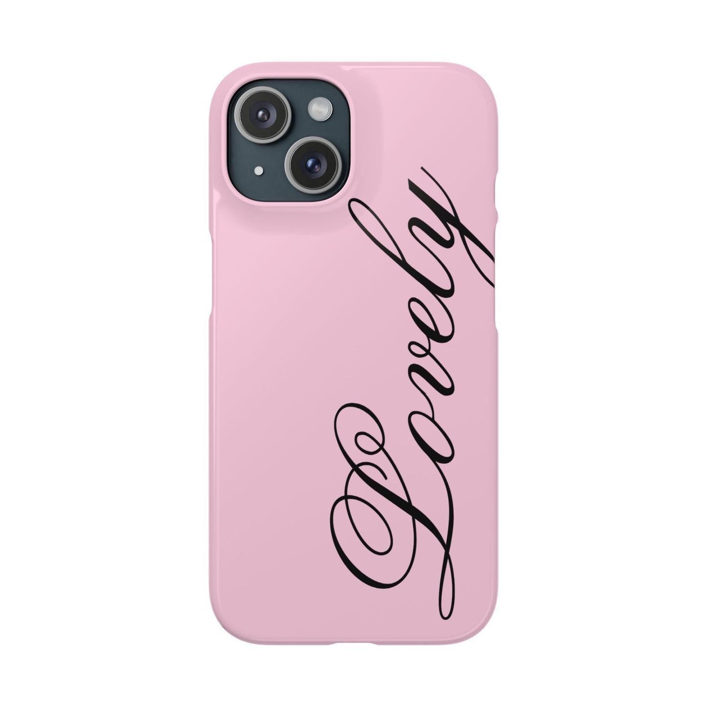 Lovely phone case pink