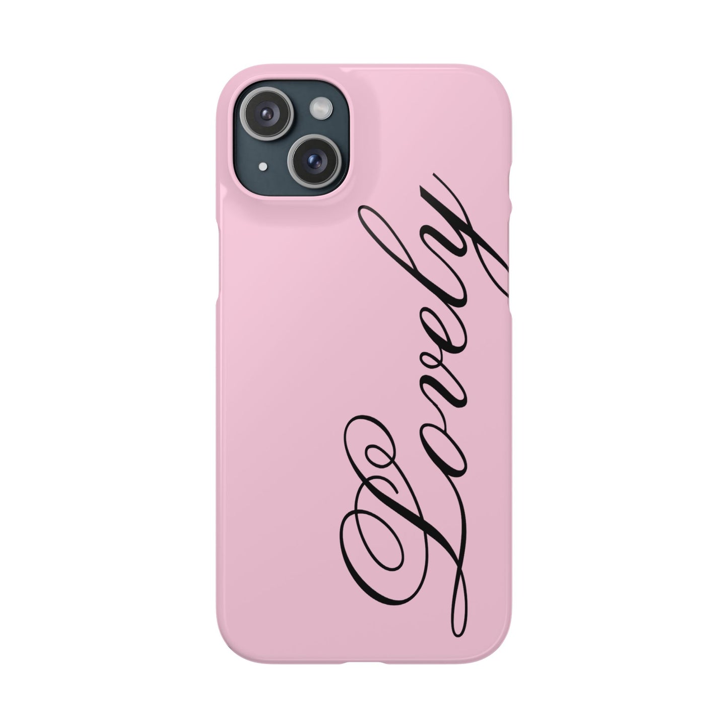 Lovely phone case pink