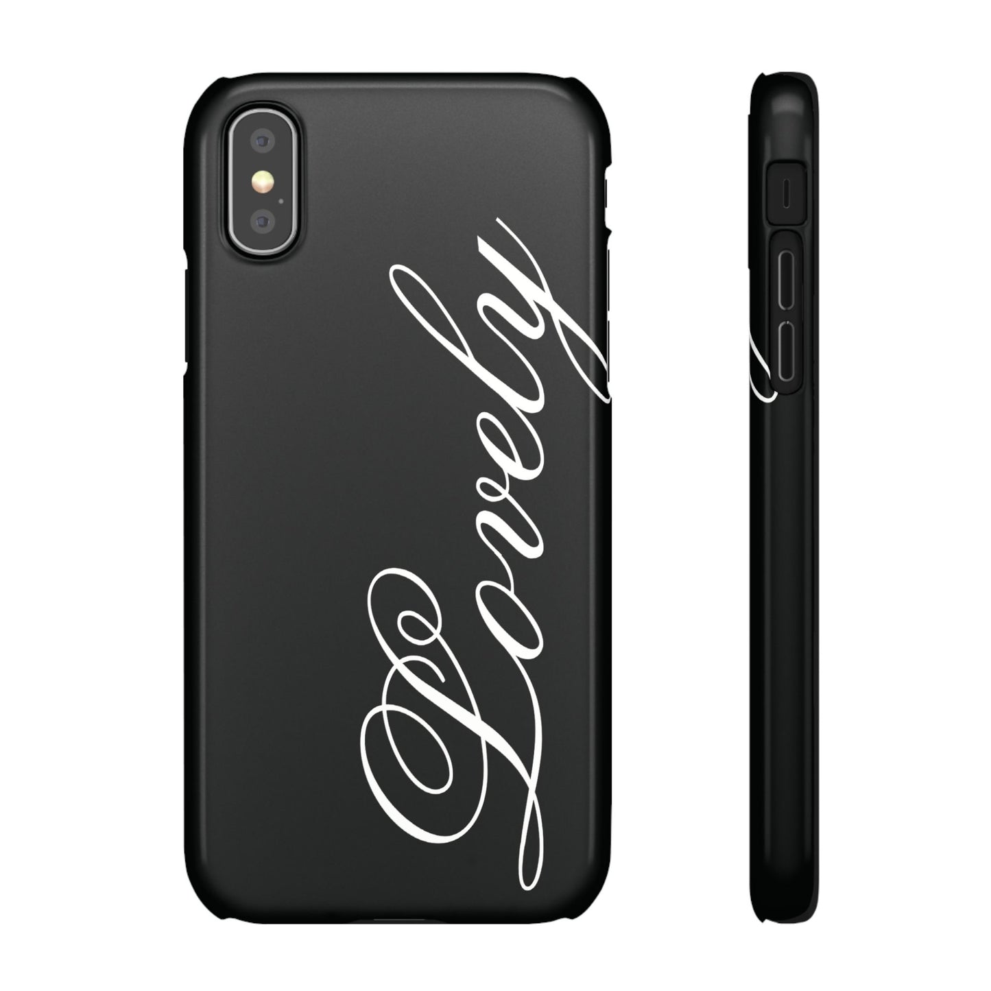 Lovely phone case black