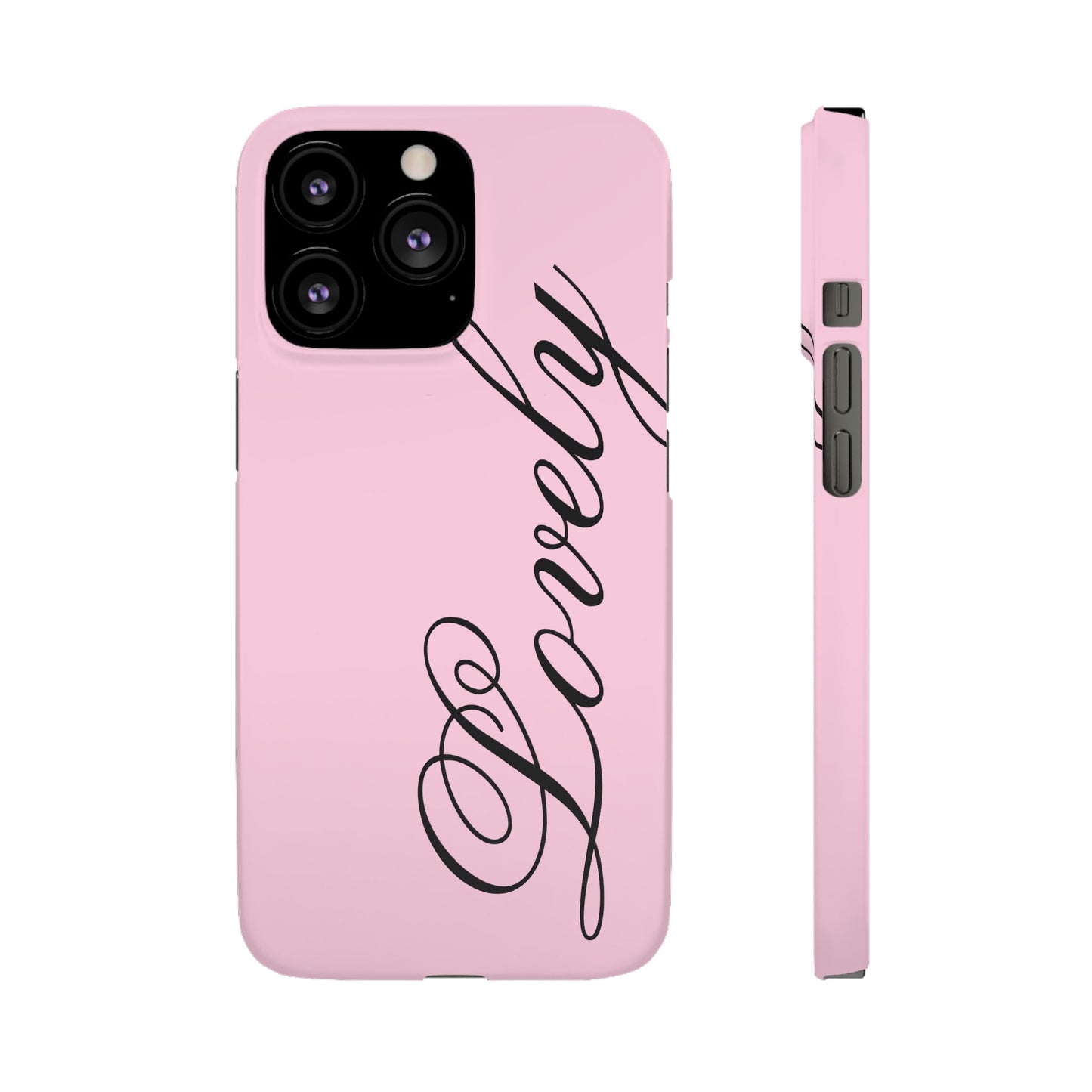 Lovely phone case pink