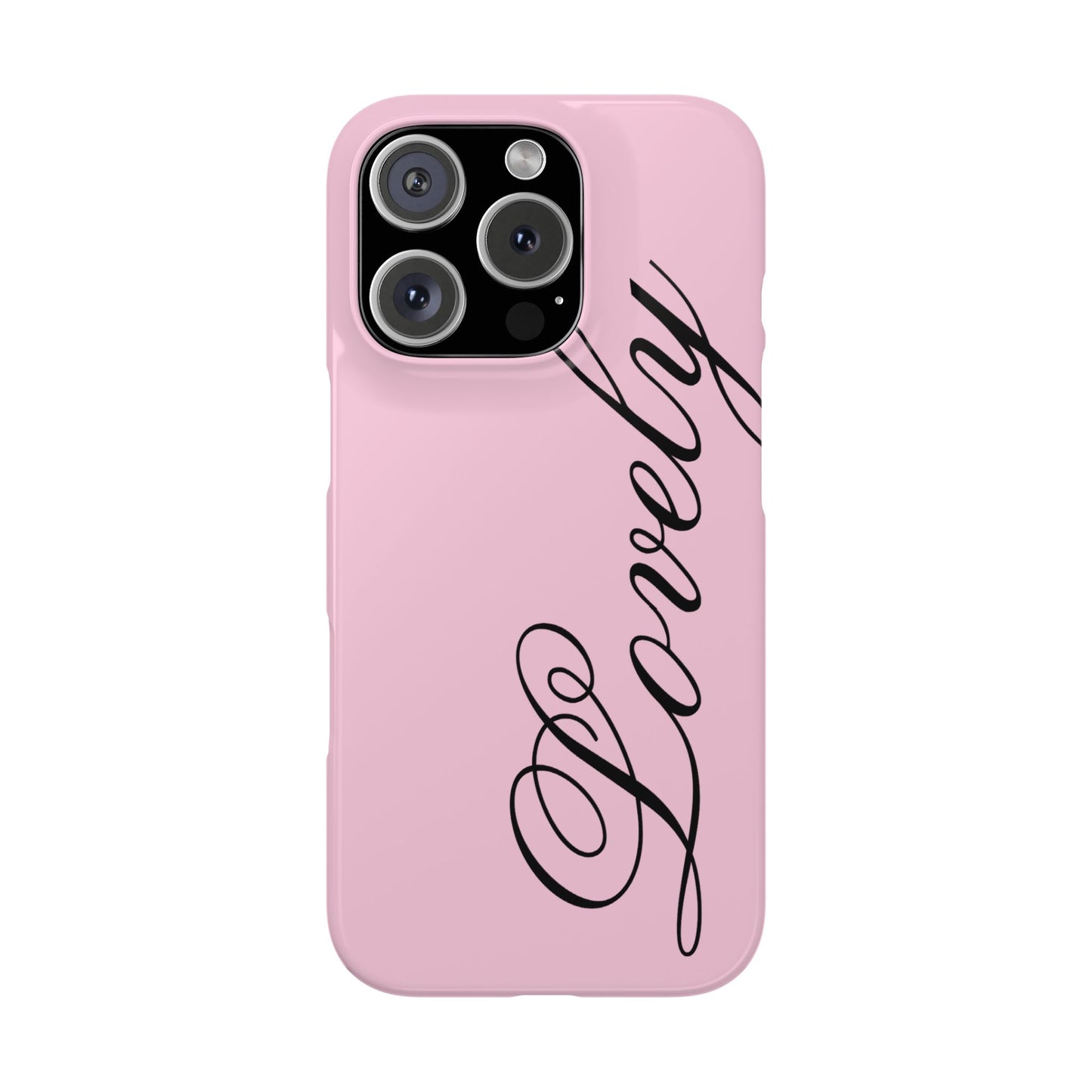 Lovely phone case pink