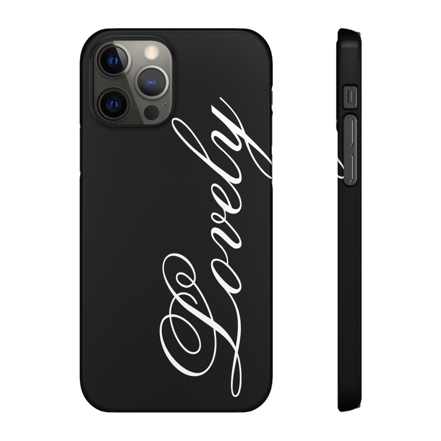 Lovely phone case black