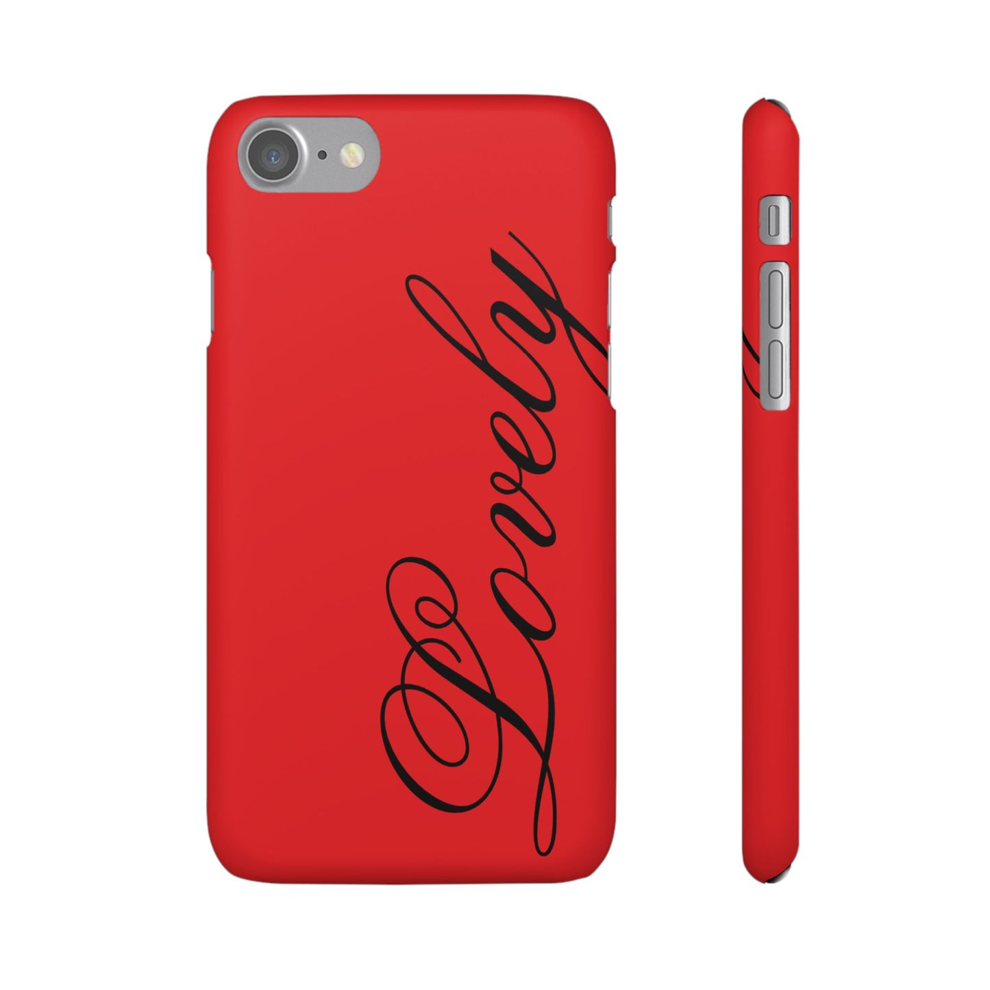 Lovely phone case red