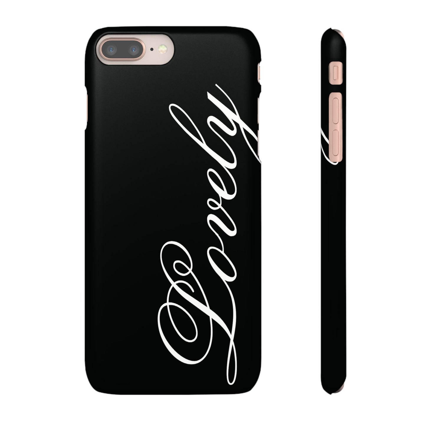 Lovely phone case black