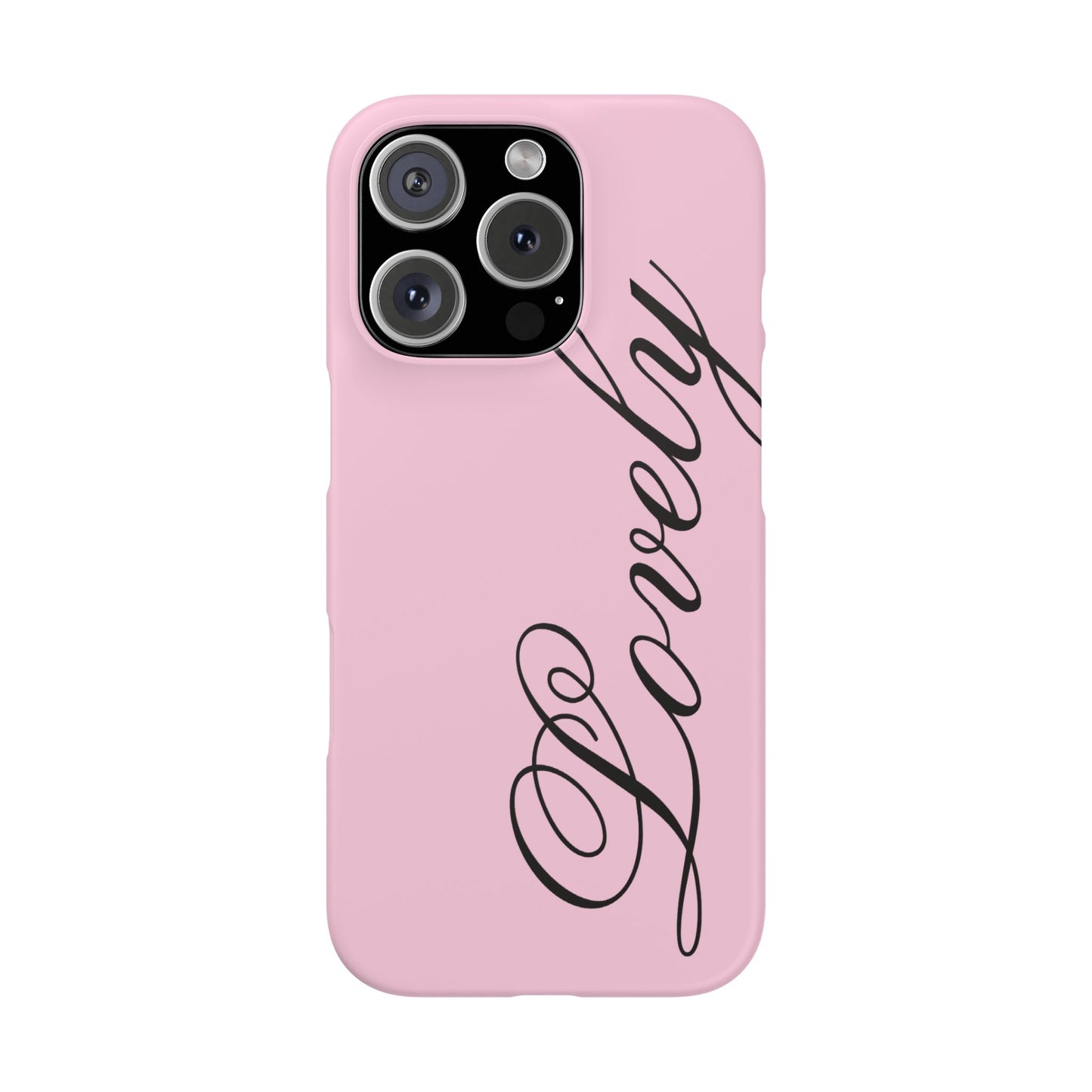 Lovely phone case pink