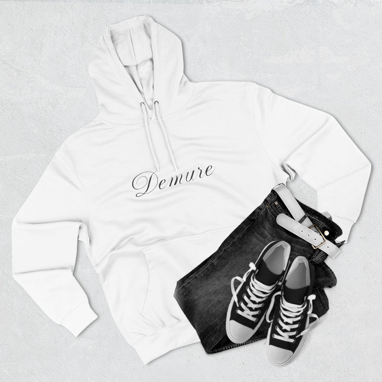 Demure hoodie
