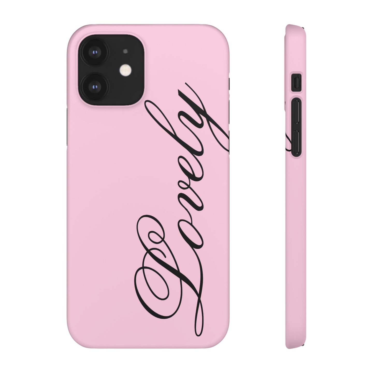 Lovely phone case pink