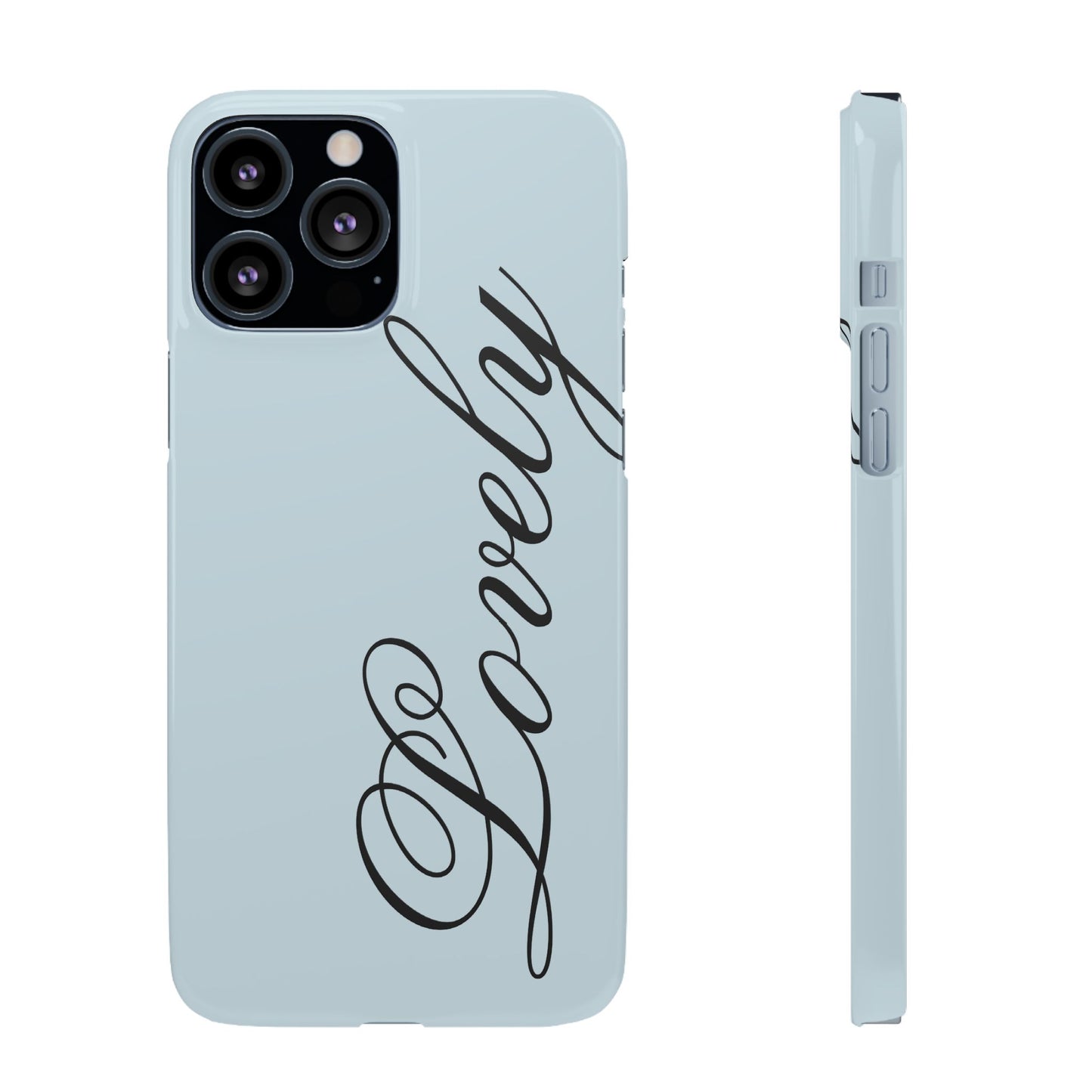 Lovely phone case blue