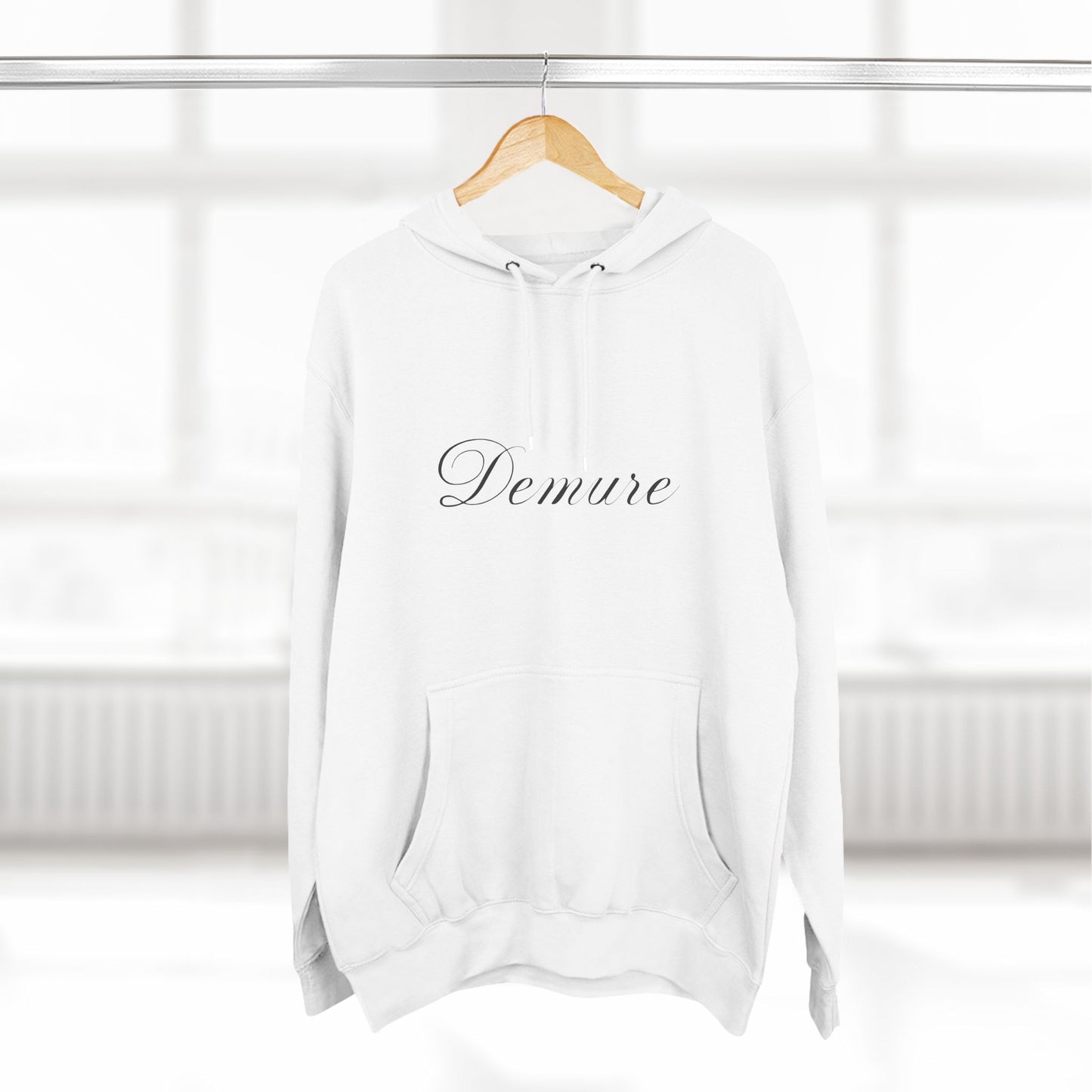 Demure hoodie