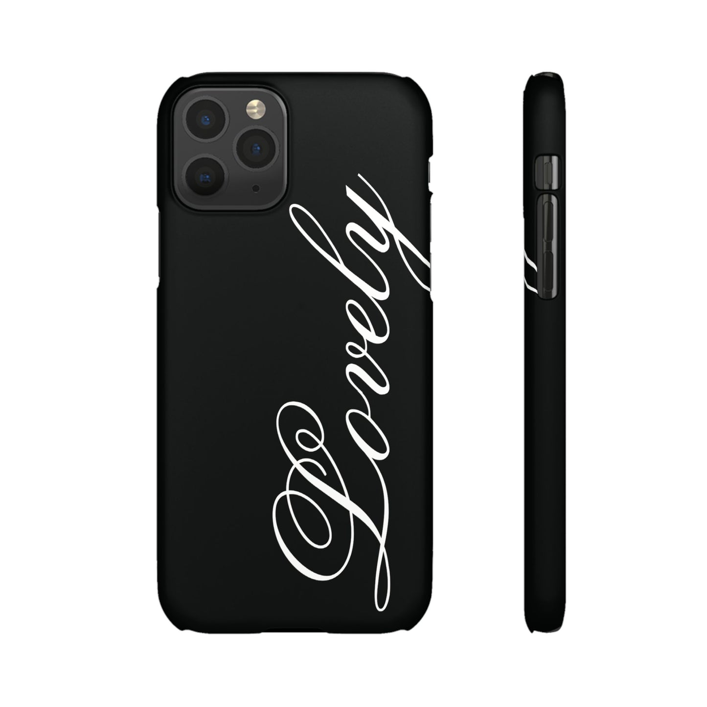 Lovely phone case black