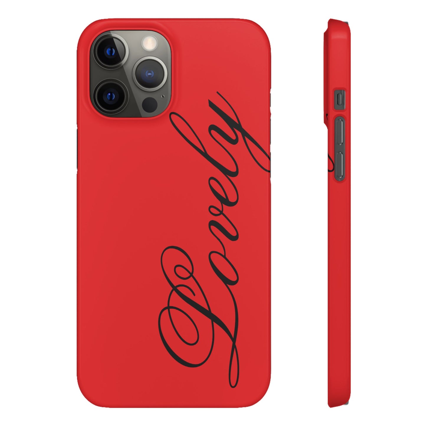 Lovely phone case red