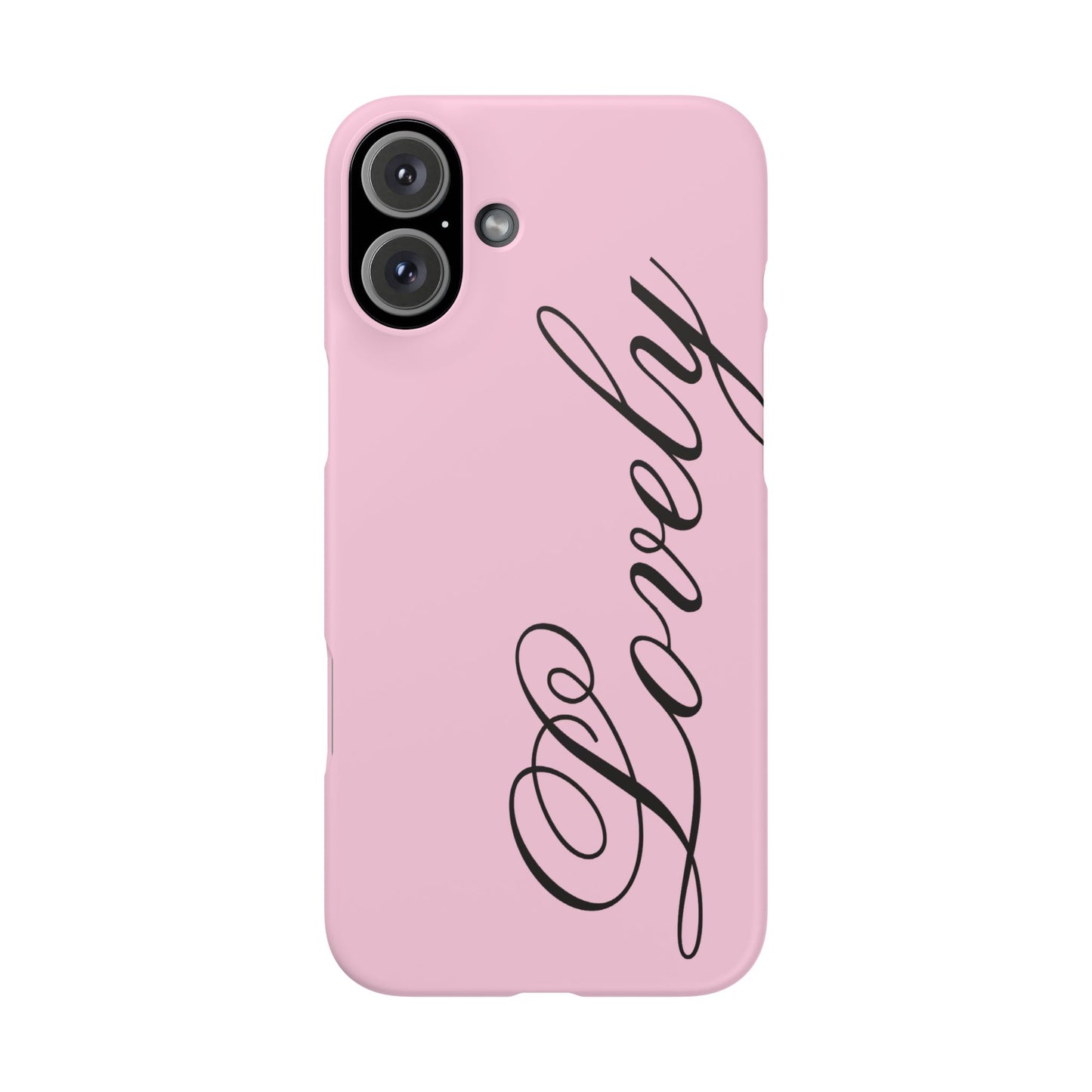 Lovely phone case pink