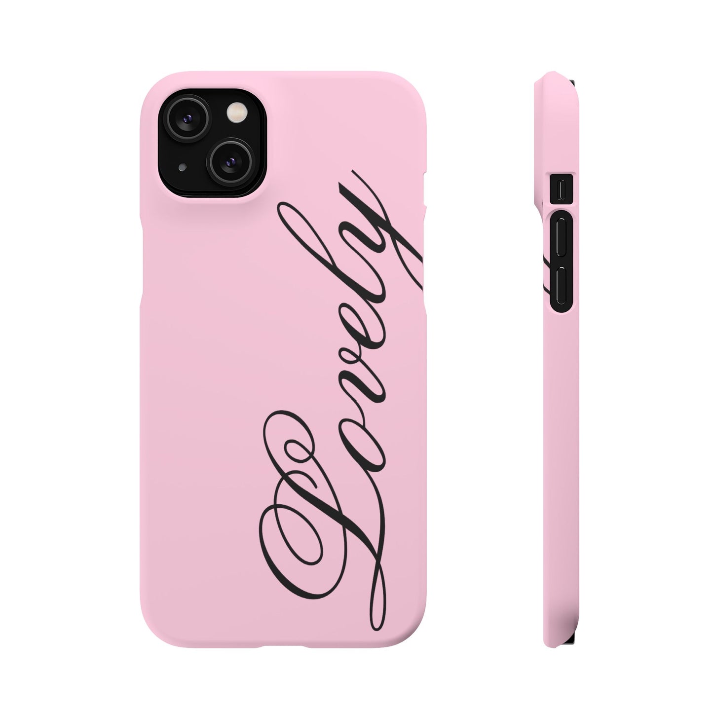 Lovely phone case pink
