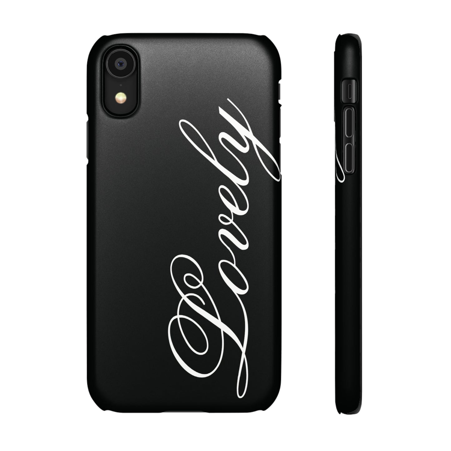 Lovely phone case black