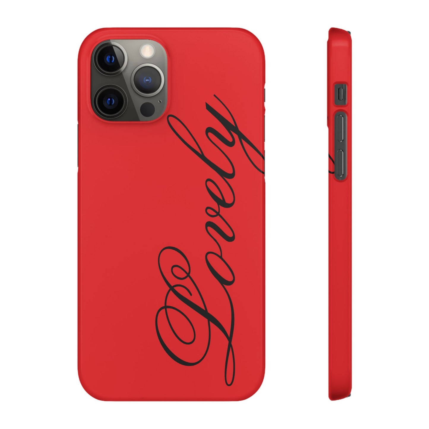 Lovely phone case red