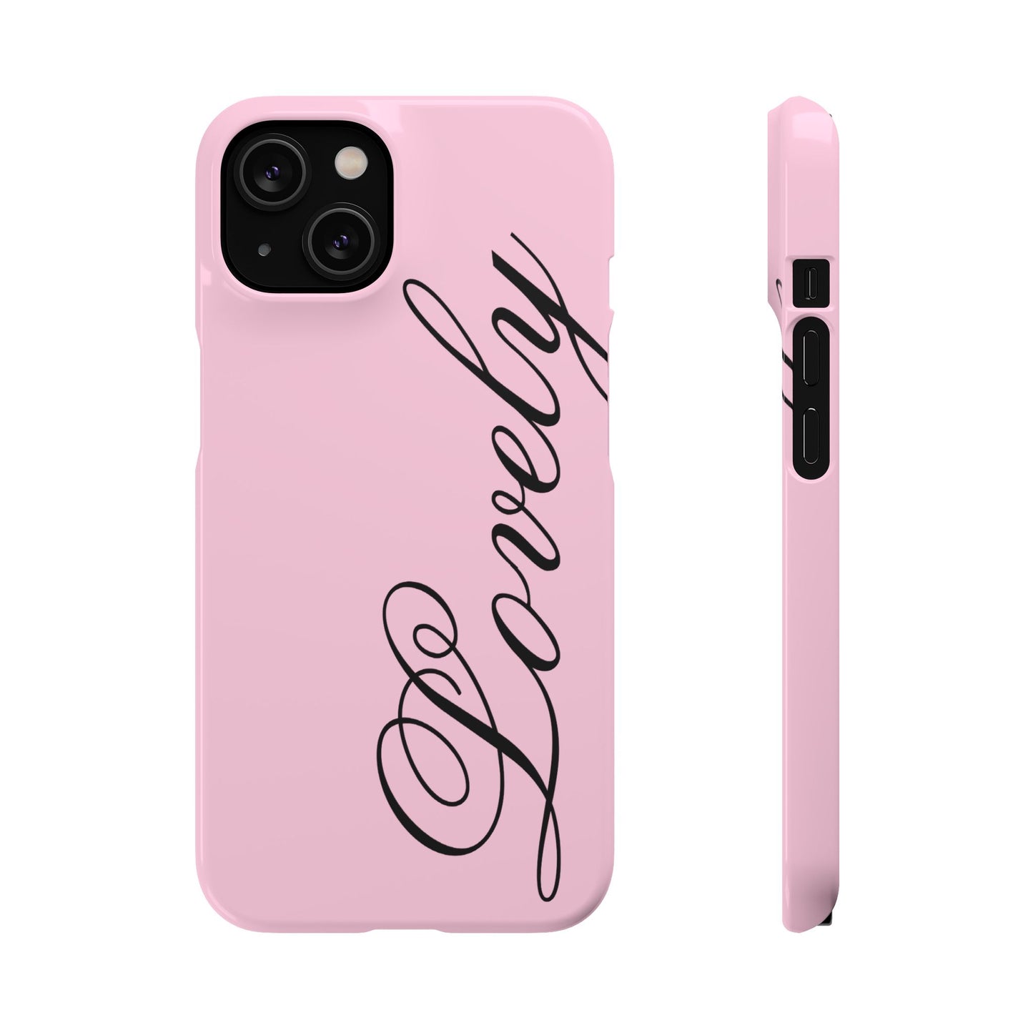 Lovely phone case pink