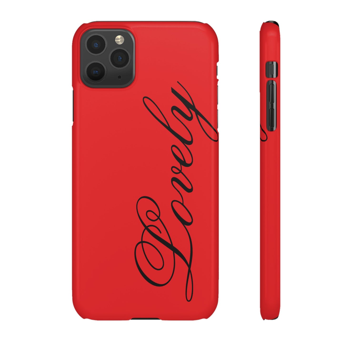 Lovely phone case red