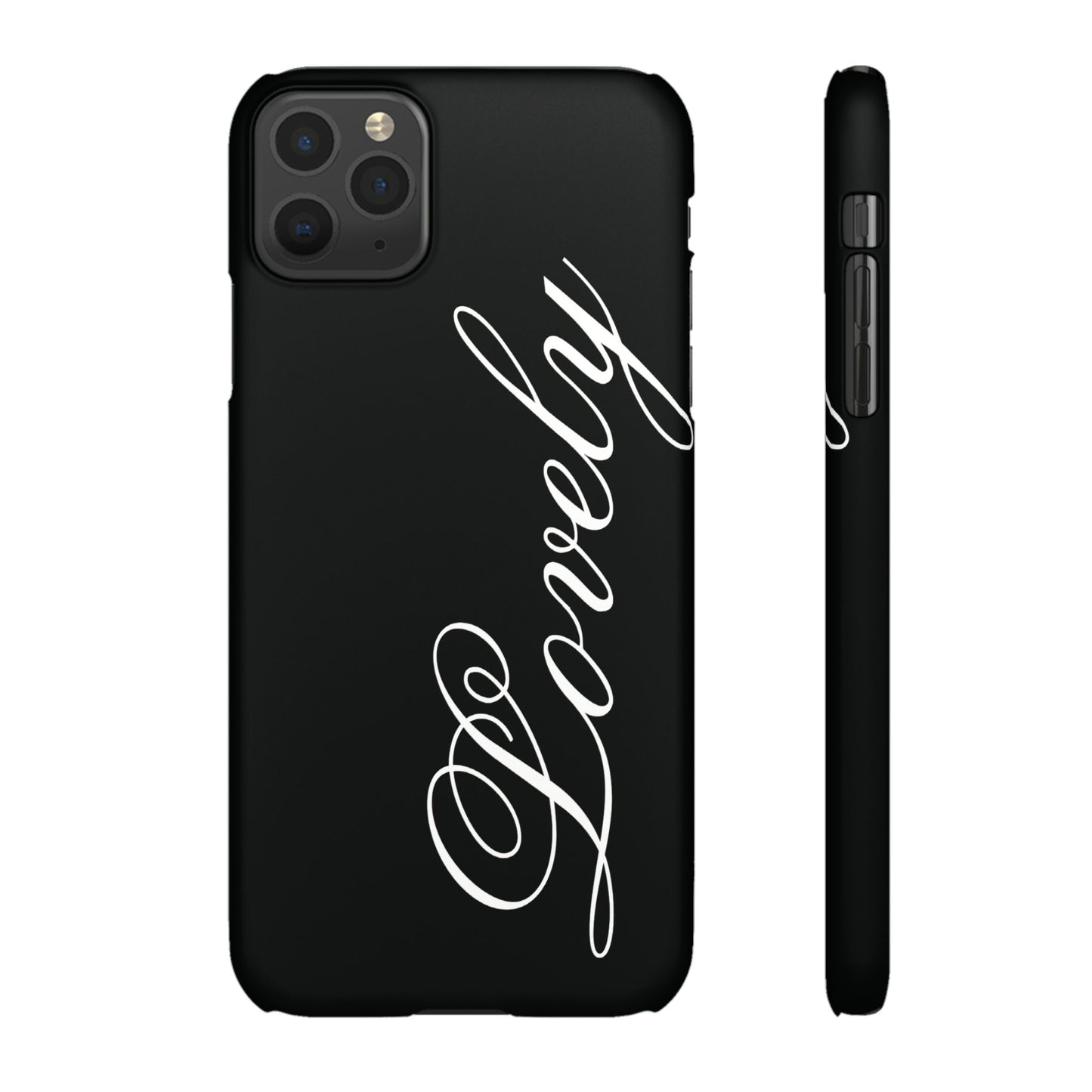 Lovely phone case black