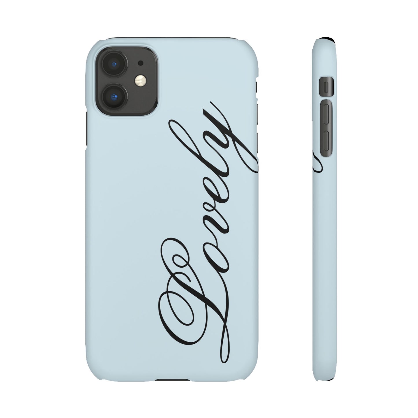 Lovely phone case blue