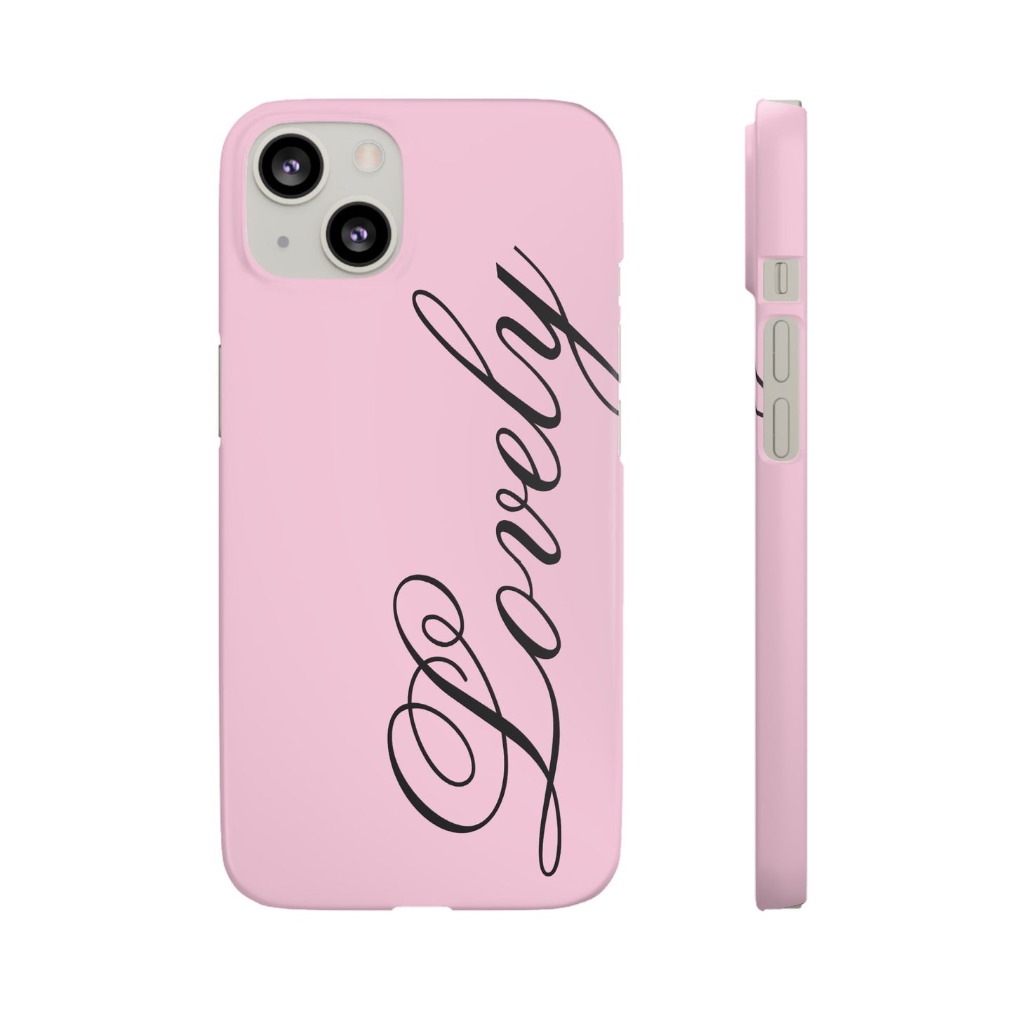 Lovely phone case pink