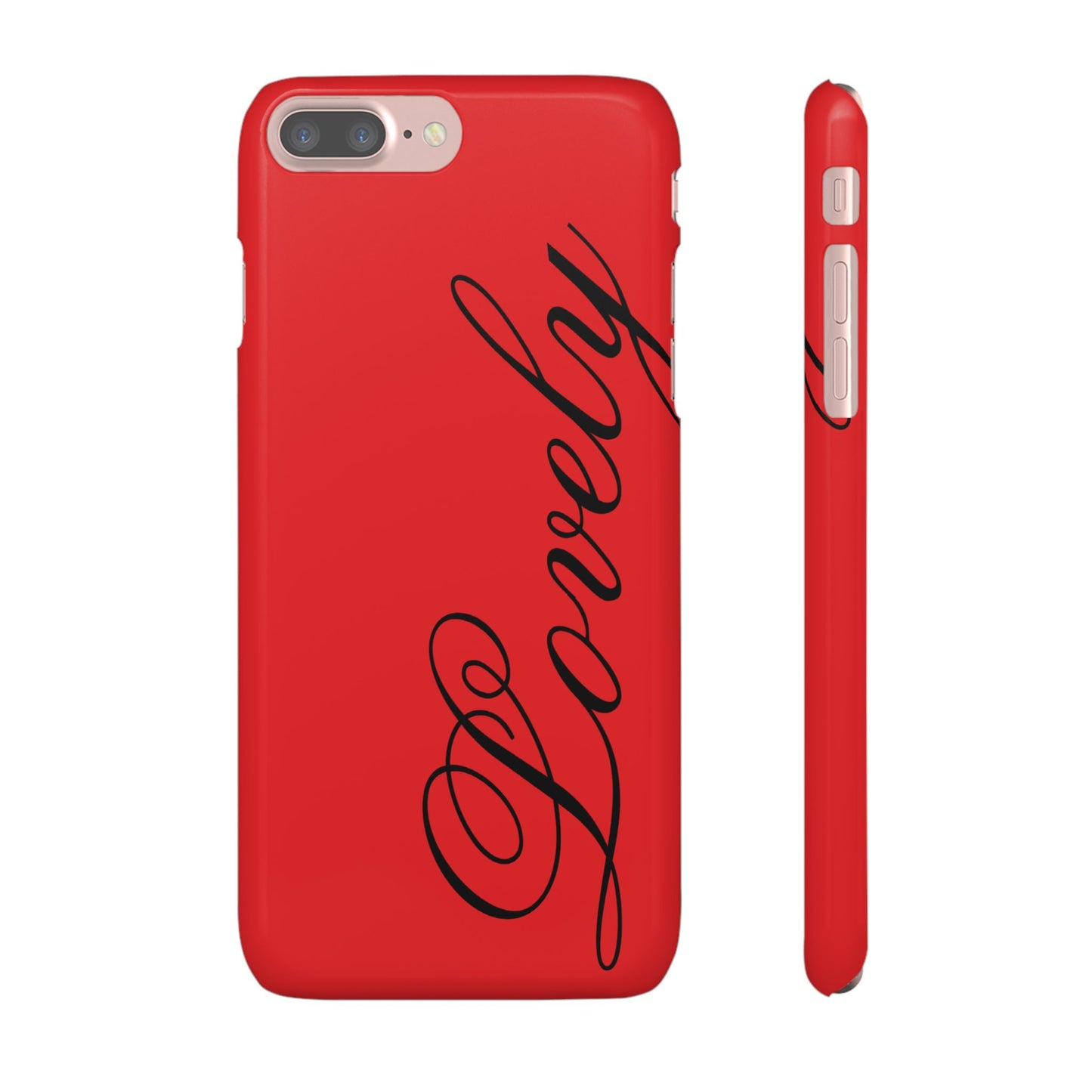 Lovely phone case red