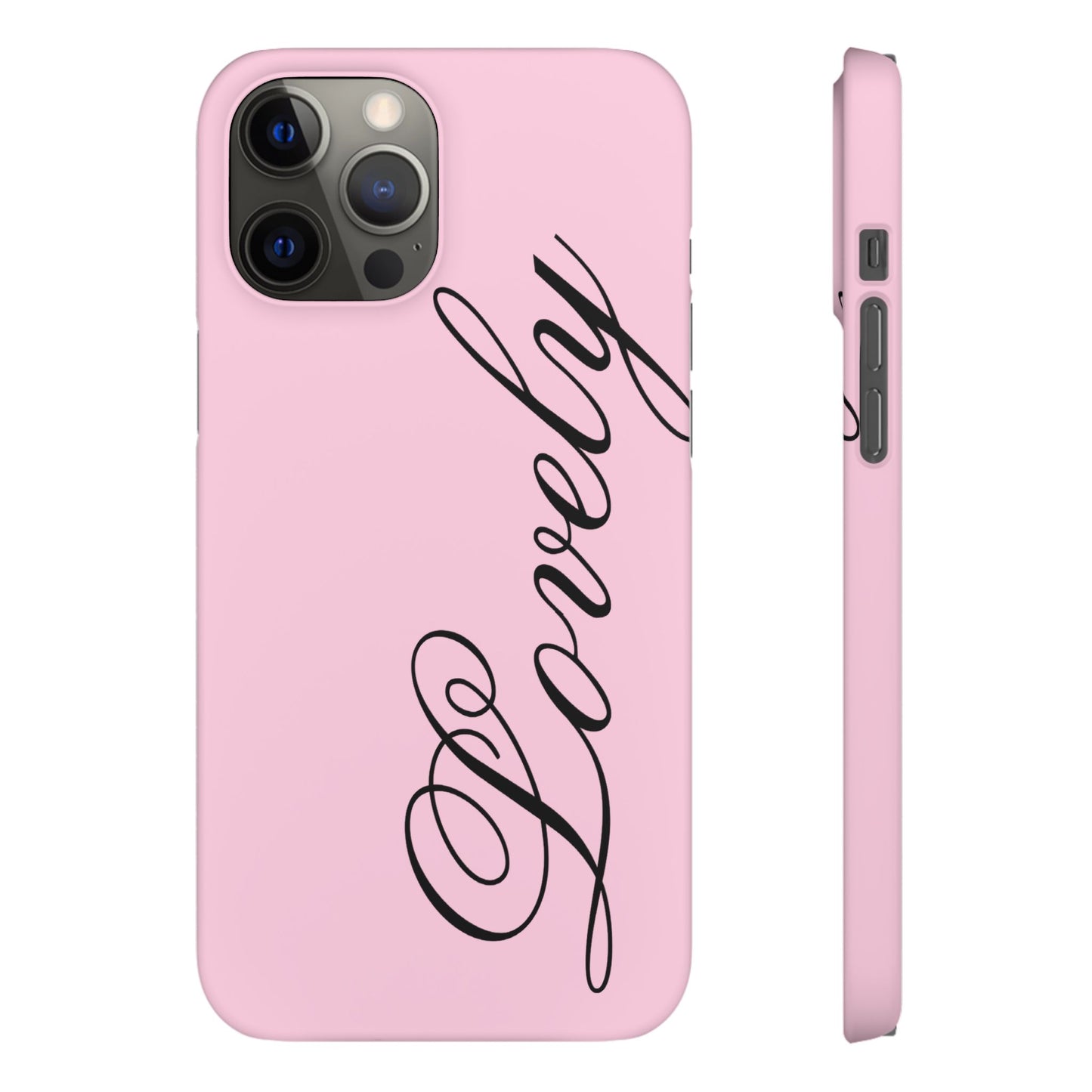 Lovely phone case pink