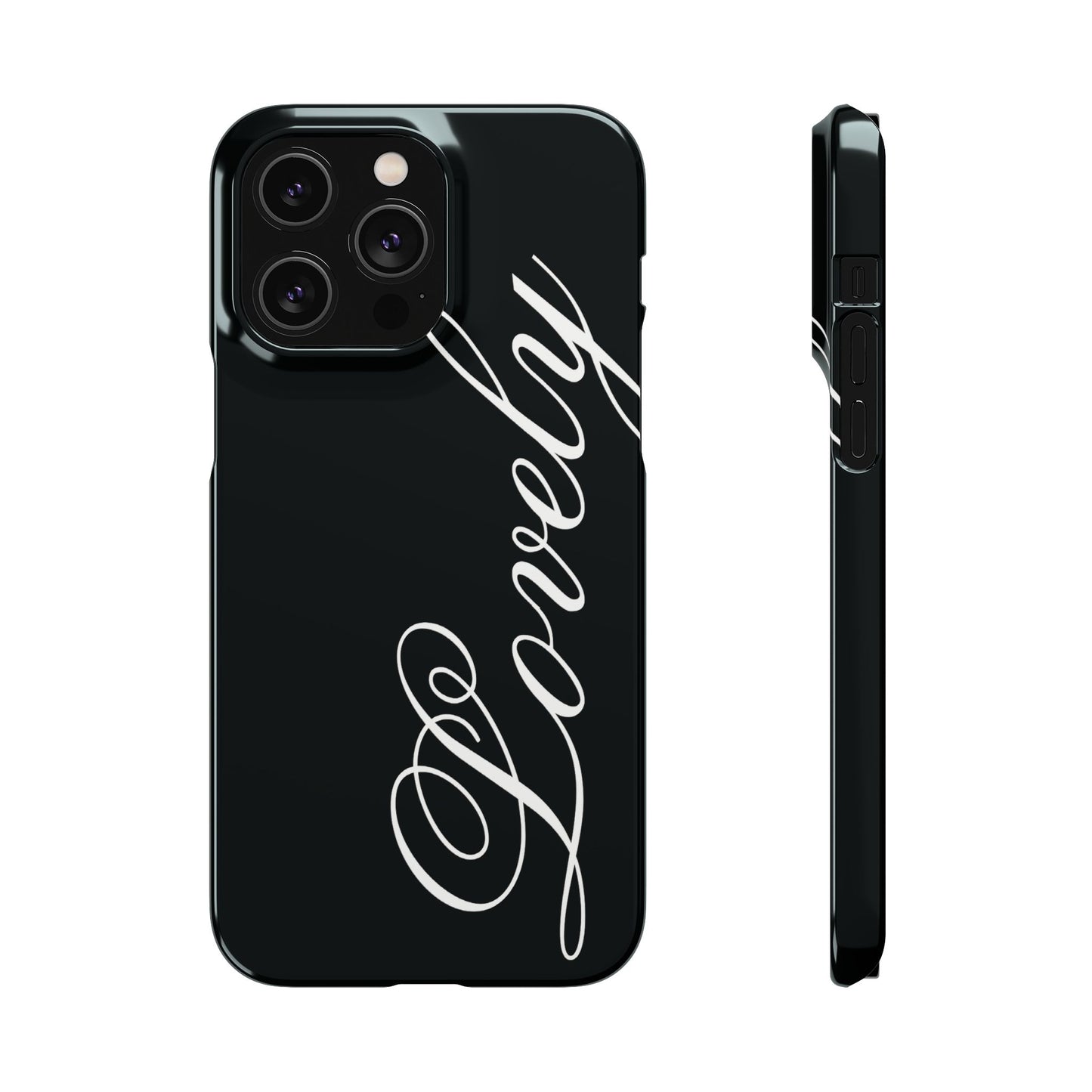 Lovely phone case black
