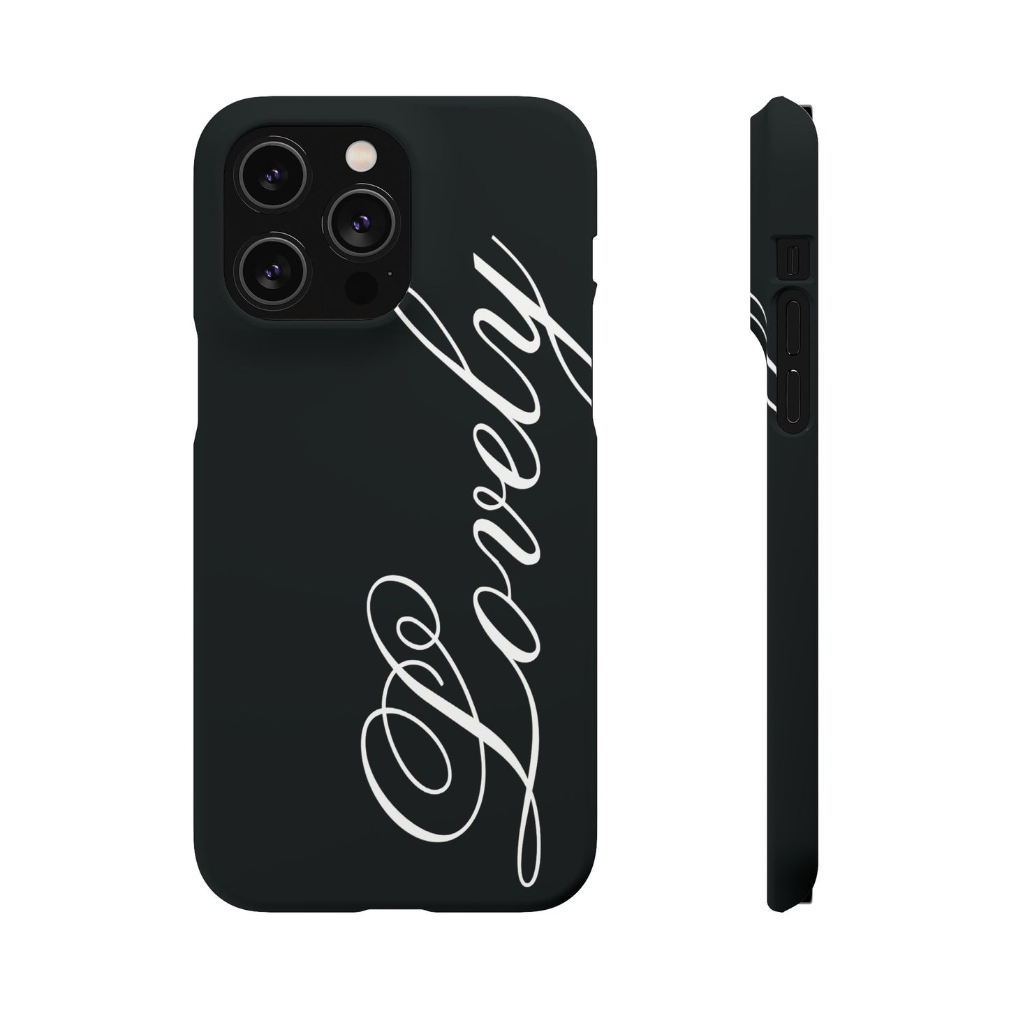 Lovely phone case black