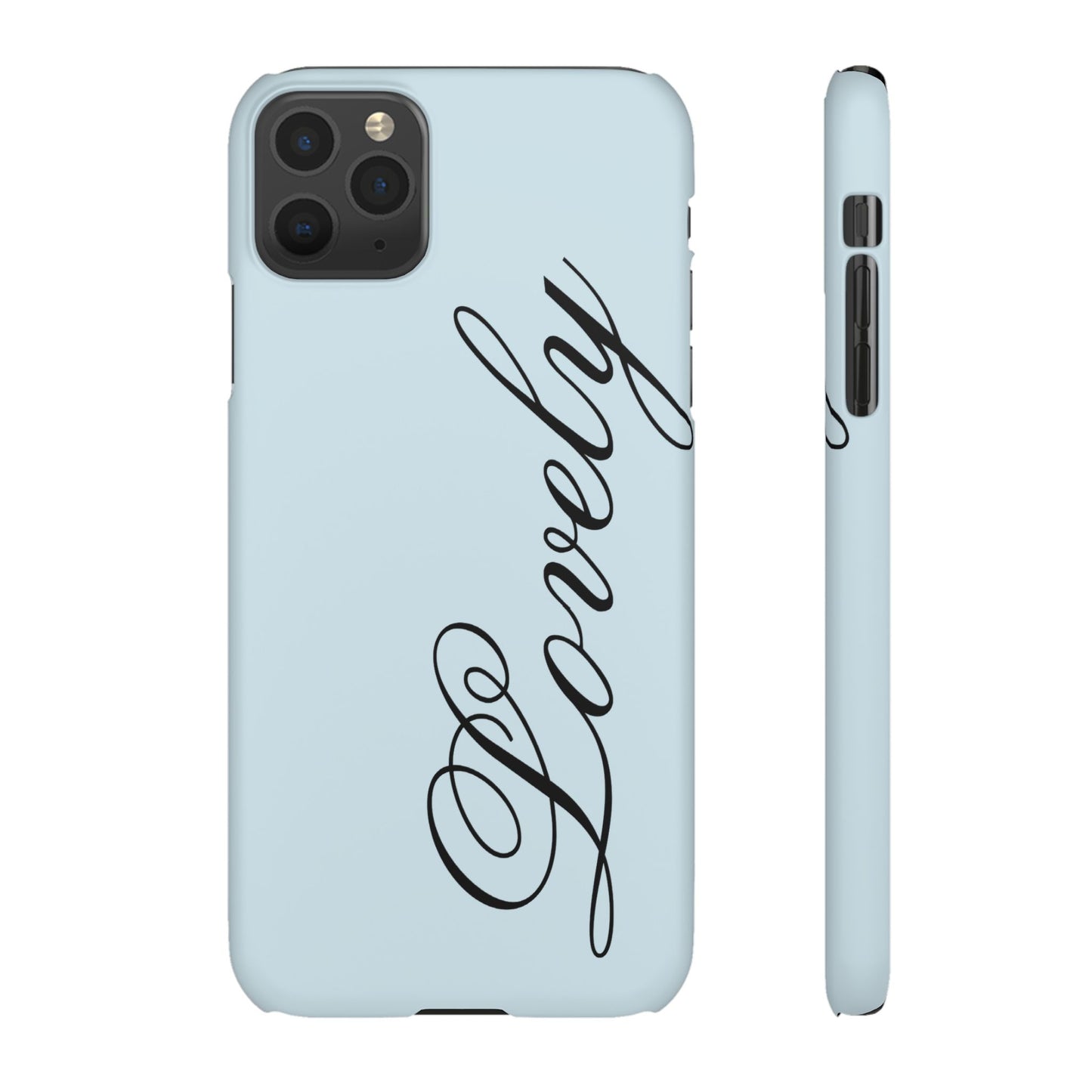 Lovely phone case blue
