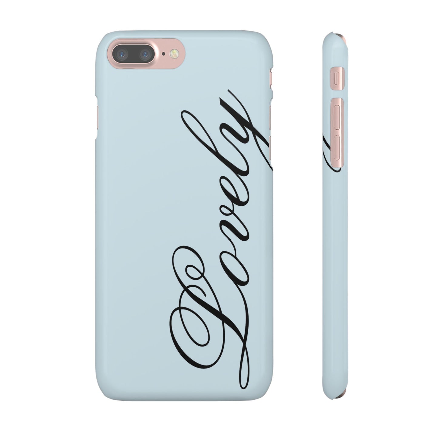 Lovely phone case blue
