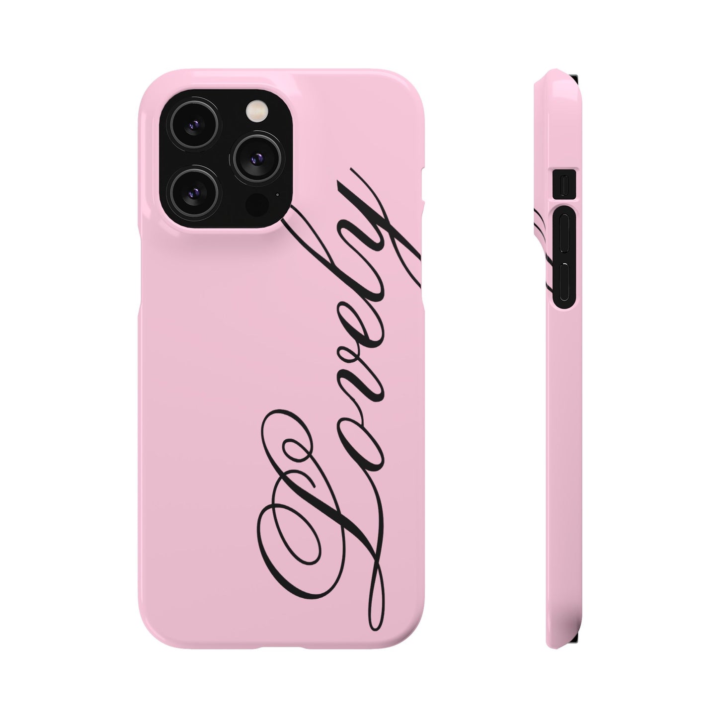 Lovely phone case pink