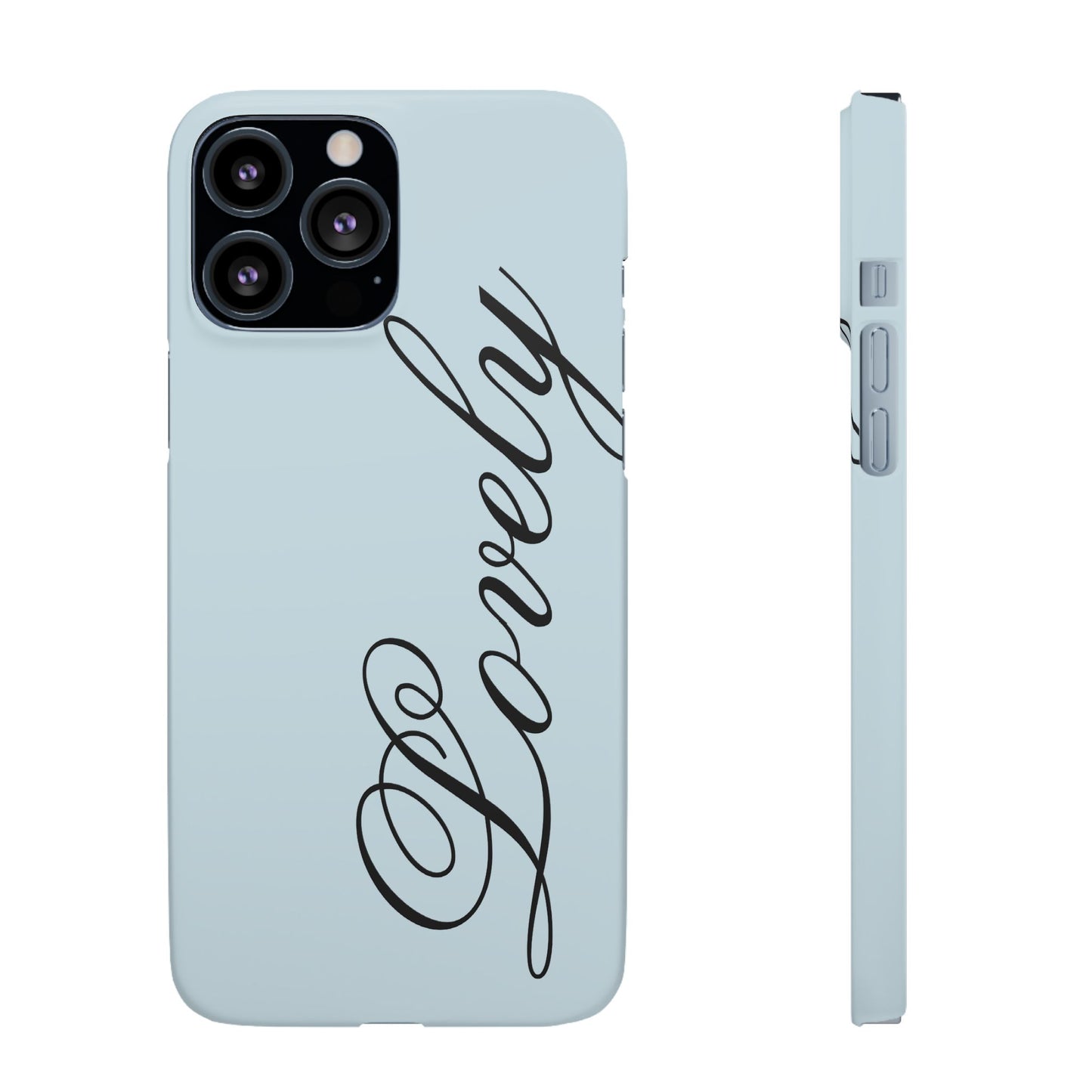 Lovely phone case blue