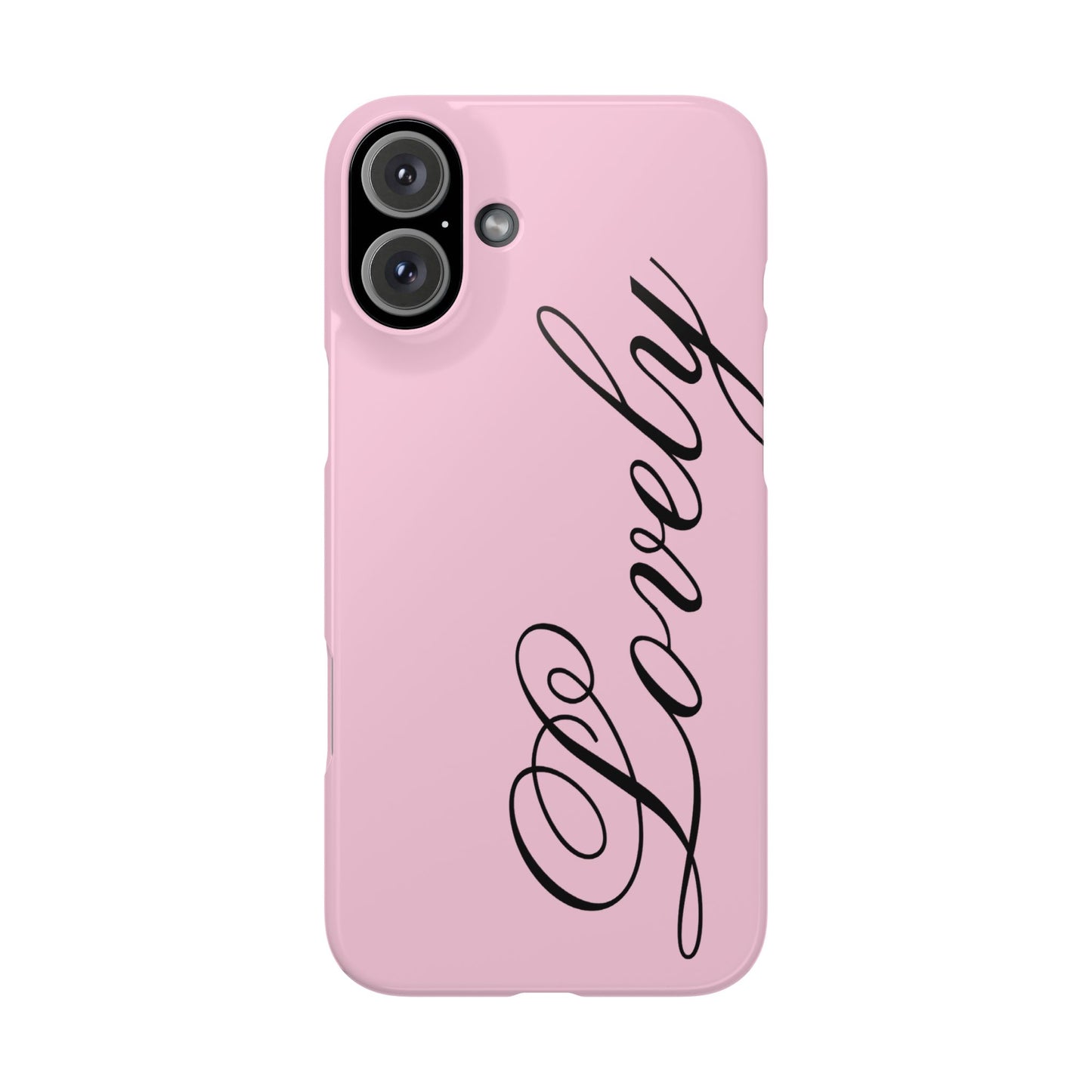Lovely phone case pink