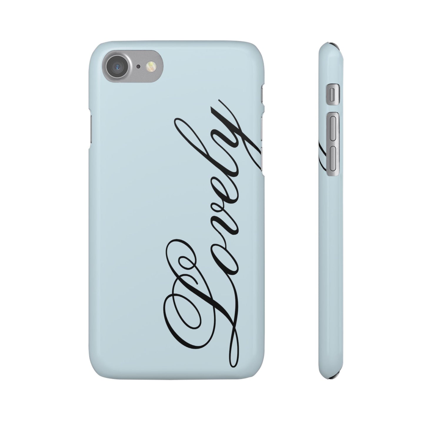Lovely phone case blue
