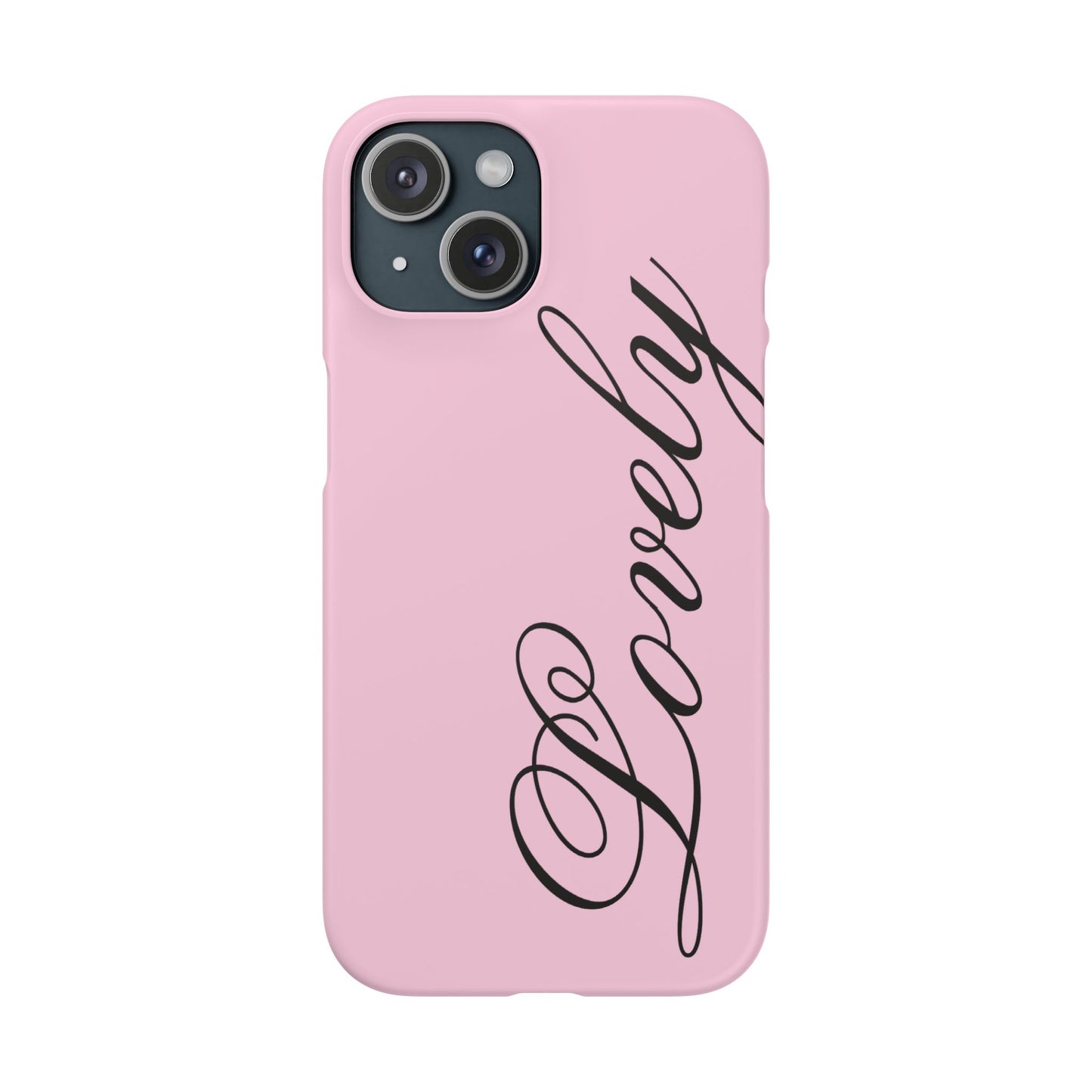 Lovely phone case pink