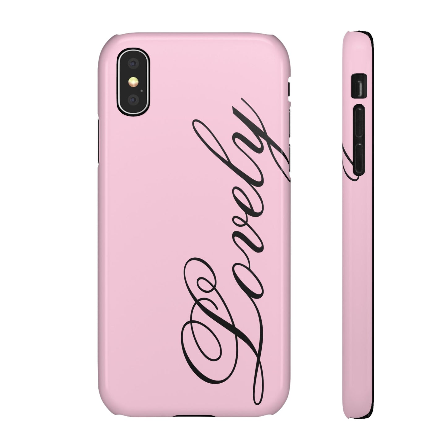 Lovely phone case pink