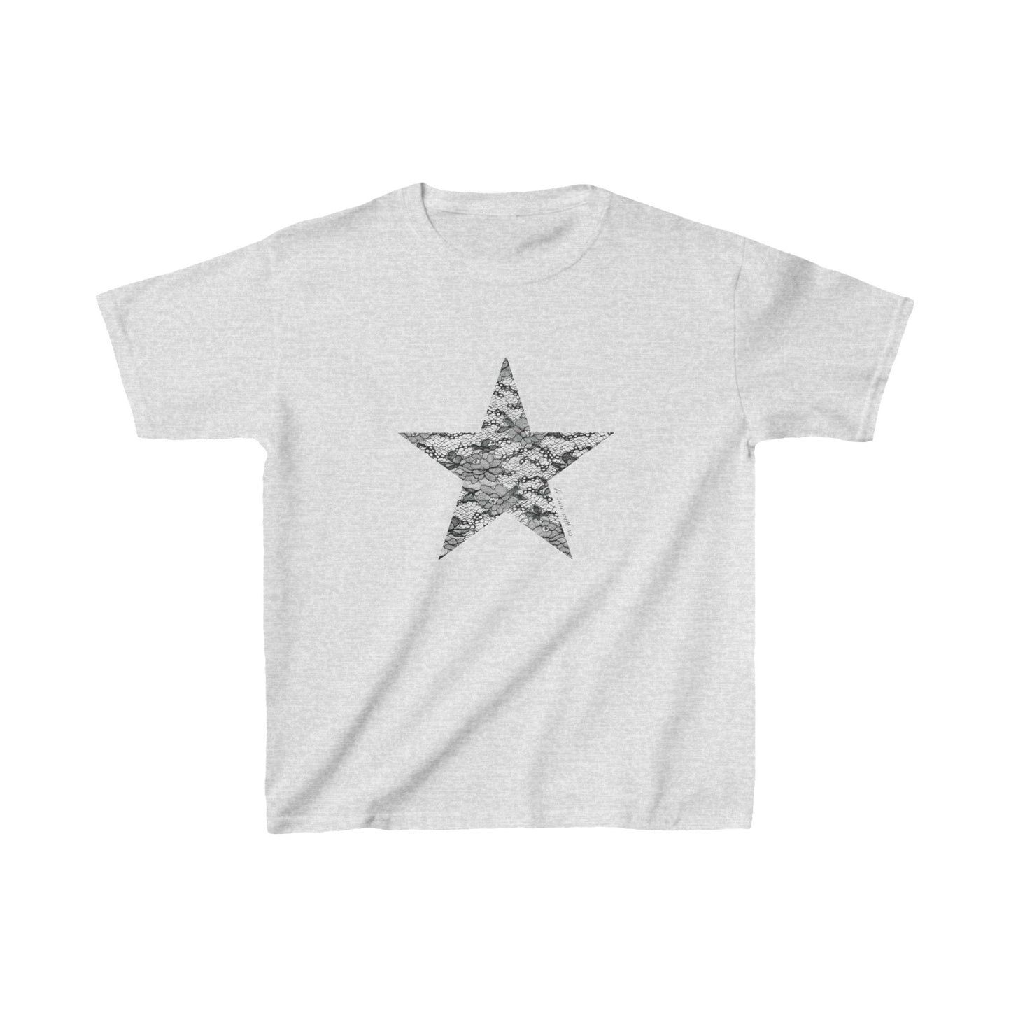 Star baby tee lace