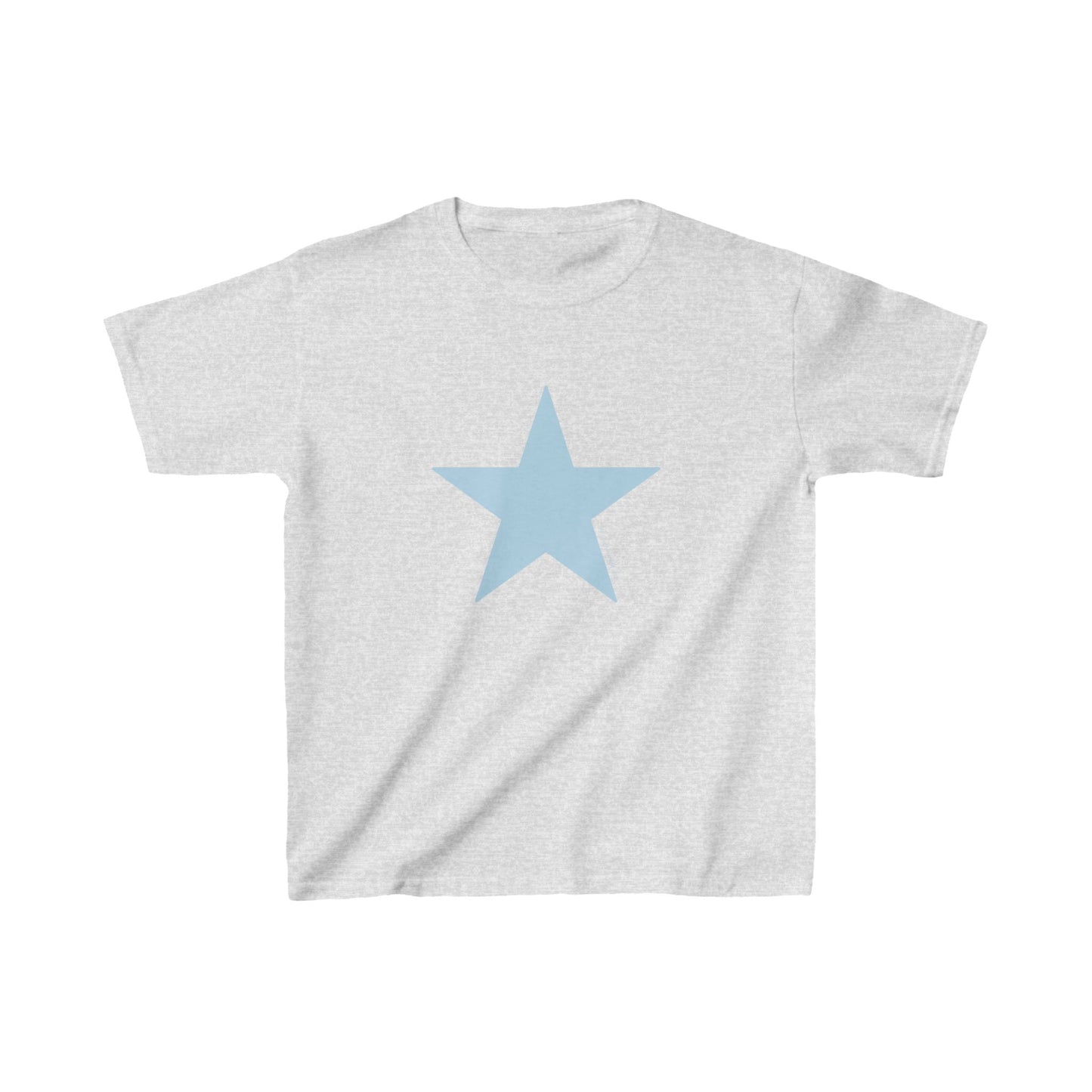 Star baby tee baby blue