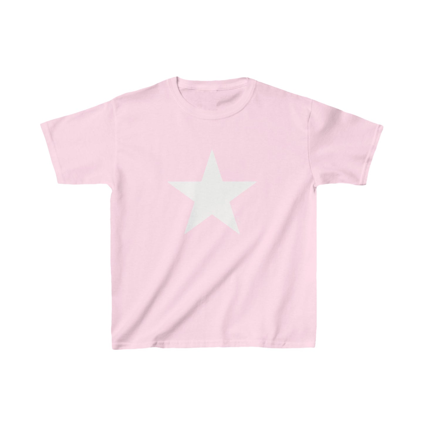 Star baby tee pink