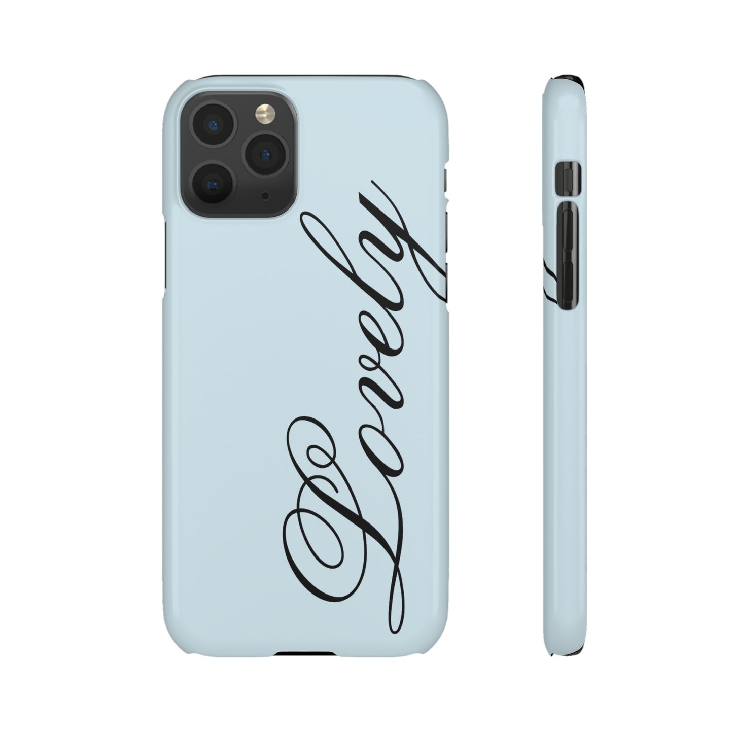 Lovely phone case blue