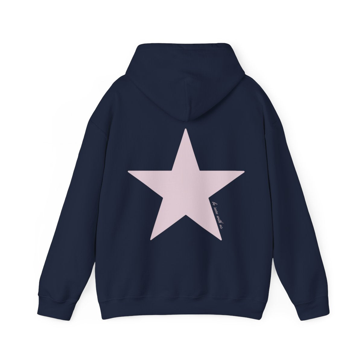 Star hoodie pink