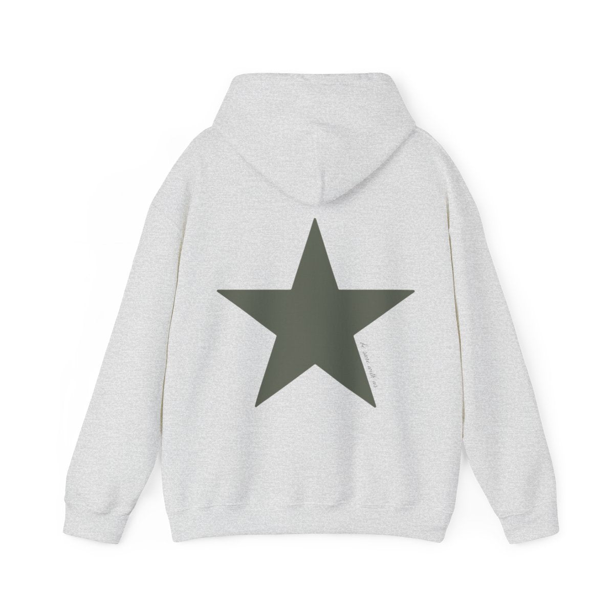 Star hoodie green