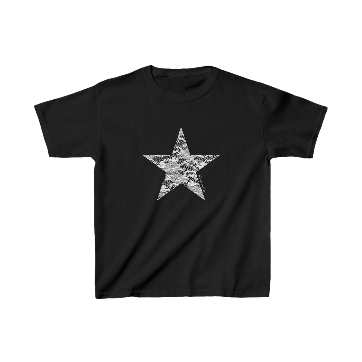 Star baby tee lace