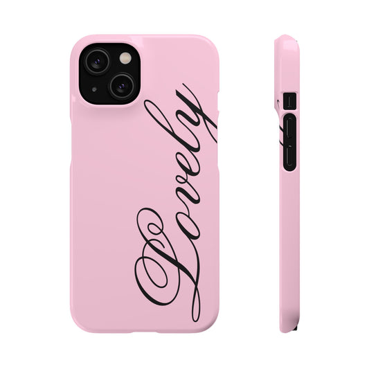 Lovely phone case pink