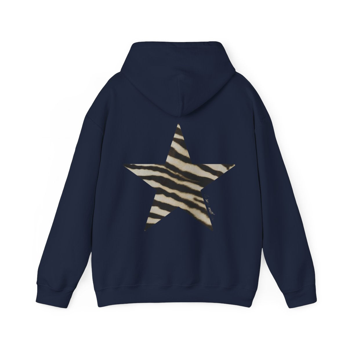 Star hoodie zebra